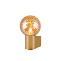 SLV V�glampe VARYT rund, uden sk�rm E14 IP44, messing d�mpbar