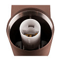 SLV V�glampe VARYT rund, uden sk�rm E14 IP44, kobber d�mpbar