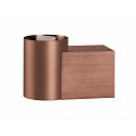 SLV V�glampe VARYT rund, uden sk�rm E14 IP44, kobber d�mpbar