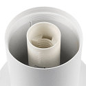 SLV Bordlampe VARYT rund, uden sk�rm E14, hvid d�mpbar