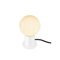 SLV Bordlampe VARYT rund, uden sk�rm E14, hvid d�mpbar
