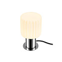 SLV Bordlampe VARYT rund, uden sk�rm E14, chrom d�mpbar