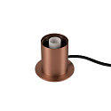 Bordlampe VARYT rund, uden sk�rm E14, kobber d�mpbar