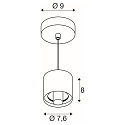 SLV Pendel VARYT uden sk�rm E14 IP20, d�mpbar
