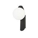 SLV V�glampe SUN - PHASE rund G9 IP20, sort d�mpbar