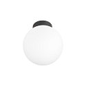 SLV Loftlampe SUN 20 rund E27 IP20, sort d�mpbar