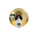 SLV Loftlampe SUN 30 rund E27 IP20, guld d�mpbar