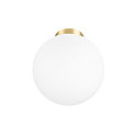 SLV Loftlampe SUN 30 rund E27 IP20, guld d�mpbar