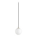 SLV Pendel SUN 20 med �bent kabel, balleformet E27 IP20, d�mpbar