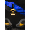 Segula Gl�dep�re FLOATING GLOBE 125 - SMOKEY BLACK- PHASE G125 mat E27 6W 220lm 1900K 330� d�mpbar