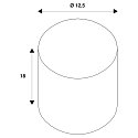 Segula LED lyskilde GLOBE 125 2X SLANTING SOFT CURVE - SMOKEY - PHASE G125 mat E27 8W 400lm 1900K 330� CRI 90-100 d�mpbar