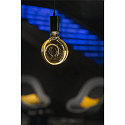 Segula LED lyskilde ILLUSION GLOBE 125 CRESCENT SLANTING - SMOKEY - PHASE G125 mat E27 6W 310lm 1900K 330� CRI 90-100 d�mpbar