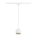 SLV 1-faset pendul LIGHT EYE� 90 GU10 IP20, hvid d�mpbar