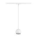 SLV 1-faset pendul LIGHT EYE� 90 GU10 IP20, hvid d�mpbar