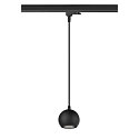 3-faset pendul LIGHT EYE� 90 down, balleformet GU10 IP20, sort mat d�mpbar