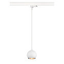 3-faset pendul LIGHT EYE� 90 down, balleformet GU10 IP20, hvid mat d�mpbar