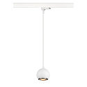 SLV 3-faset pendul LIGHT EYE� 90 down, balleformet GU10 IP20, hvid mat d�mpbar