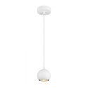 Pendel LIGHT EYE� 90 GU10 IP20, hvid d�mpbar