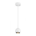SLV Pendel LIGHT EYE� 90 GU10 IP20, hvid d�mpbar
