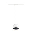 SLV 1-faset pendul LIGHT EYE� 150 GU10 IP20, hvid d�mpbar
