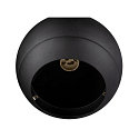 SLV 3-phase pendant luminaire LIGHT EYE� 150 down, ball shaped GU10 IP20, black matt dimmable