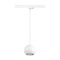 3-faset pendul LIGHT EYE� 150 down, balleformet GU10 IP20, hvid mat d�mpbar