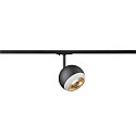 SLV 1-faset spot LIGHT EYE� 150 svingbar, drejelig GU10 IP20, sort d�mpbar