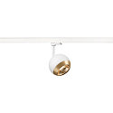 SLV 3-faset spot LIGHT EYE� 150 svingbar, drejelig, balleformet GU10 IP20, hvid mat d�mpbar