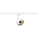 SLV 3-faset spot LIGHT EYE� 150 svingbar, drejelig, balleformet GU10 IP20, hvid mat d�mpbar