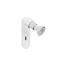 SLV V�g- og Loftlampe PURI 2.0 BASIC SWITCH rund, med afbryder GU10 IP20, hvid d�mpbar