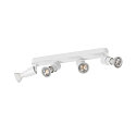 SLV V�g- og Loftlampe PURI 2.0 BASIC LONG 4-flammer, lang GU10 IP20, hvid d�mpbar
