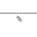 SLV 1-faset spot PURI 2.0 - CONE justerbar, konisk GU10 IP20, gr� d�mpbar