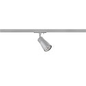 SLV 1-phase spot PURI 2.0 - DOME half round, adjustable GU10 IP20, grey dimmable