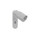 SLV V�g- og Loftlampe PURI 2.0 - TUBE firkantet, med afbryder GU10 IP20, gr� d�mpbar