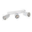 SLV V�g- og Loftlampe PURI 2.0 - TUBE 3-flammer, lang GU10 IP20, hvid d�mpbar