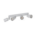 SLV V�g- og Loftlampe PURI 2.0 - TUBE 4-flammer, lang GU10 IP20, gr� d�mpbar