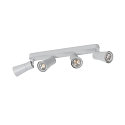 SLV V�g- og Loftlampe PURI 2.0 - CONE 4-flammer, lang GU10 IP20, gr� d�mpbar