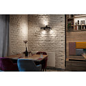 SLV wall and ceiling luminaire PURI 2.0 - DOME 4 flames, long GU10 IP20, black dimmable