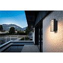 SLV Udend�rs wall luminaire RASTERLYS WL firkantet, med diffuser, havluftbestandig, buet IP65, antracit d�mpbar