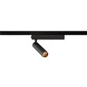 SLV 1-faset spot GRIP! S PHASE svingbar, til VDU-arbejdsstation IP20, sort d�mpbar