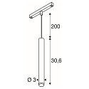 SLV Pendel GRIP! S 48V DALI til VDU-arbejdsstation, DALI styrbar IP20, hvid d�mpbar