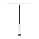 SLV 1-faset pendul GRIP! L GU10 GU10 IP20, hvid d�mpbar