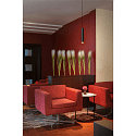 SLV 1-phase pendant luminaire GRIP! L GU10 GU10 IP20, black dimmable