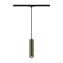 SLV 1-faset pendul GRIP! L GU10 GU10 IP20, bronze d�mpbar