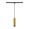 SLV 1-faset pendul GRIP! L GU10 GU10 IP20, guld d�mpbar