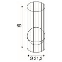 SLV Udend�rs stativlampe GRID SUN IP44/IP65, sort 