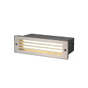 Udend�rs indbygningslampe BRICK MESH stiv, omskiftelig, kablet gennem IP65