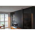 SLV Indbygnings loftlampe NEW TRIA� 155 GU10 2-flammer, drejelig, firkantet GU10 IP20, sort d�mpbar