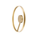 SLV V�g- og Loftlampe ONE PHASE �60CM up / down, CCT Switch, ringform IP20, messing satineret d�mpbar