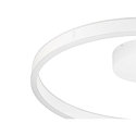 SLV V�g- og Loftlampe ONE PHASE �60CM up / down, CCT Switch, ringform IP20, hvid mat d�mpbar